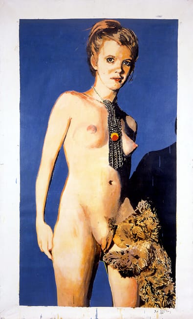 Nude and Teddy Bear
